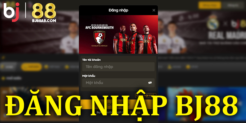 Đăng nhập BJ88 vô cùng đơn giản