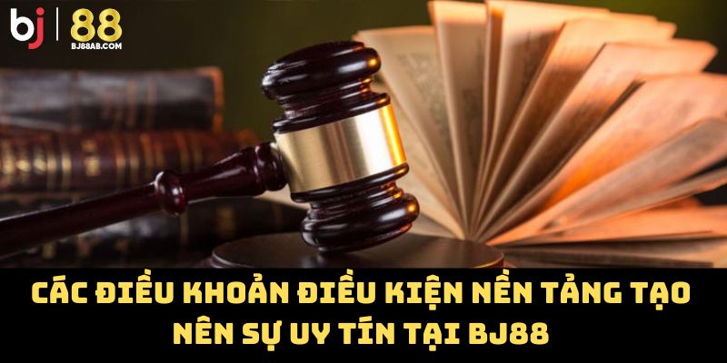 Các điều khoản điều kiện nền tảng tạo nên sự uy tín tại BJ88